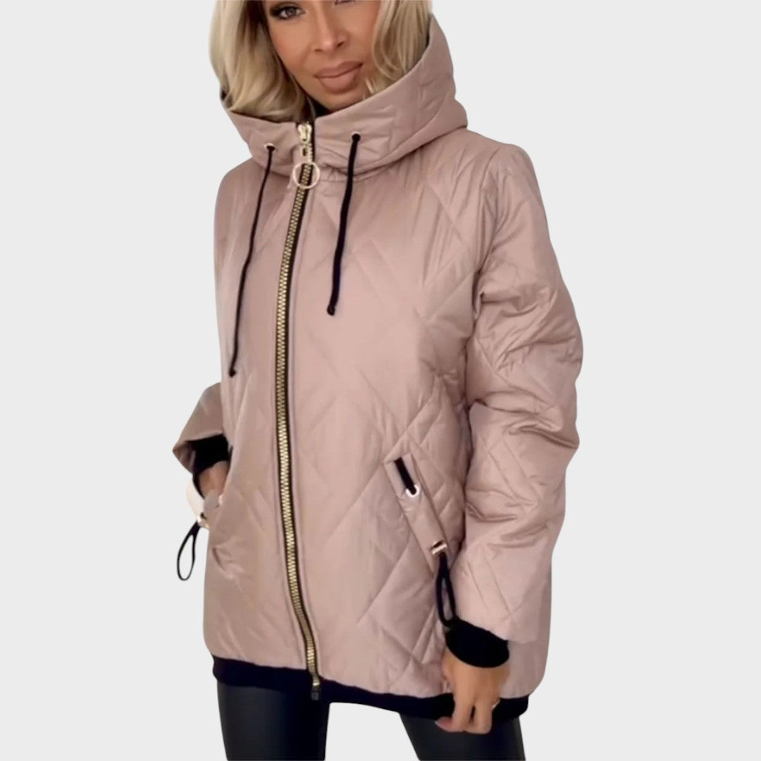 Serena | Quilted Hooded Jacket