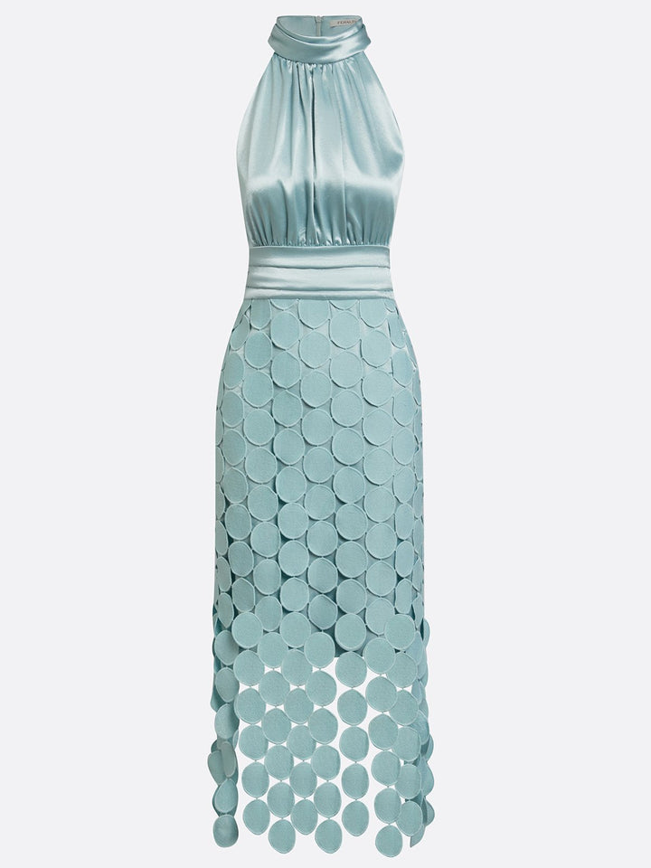 Lucia | Halter Midi Dress