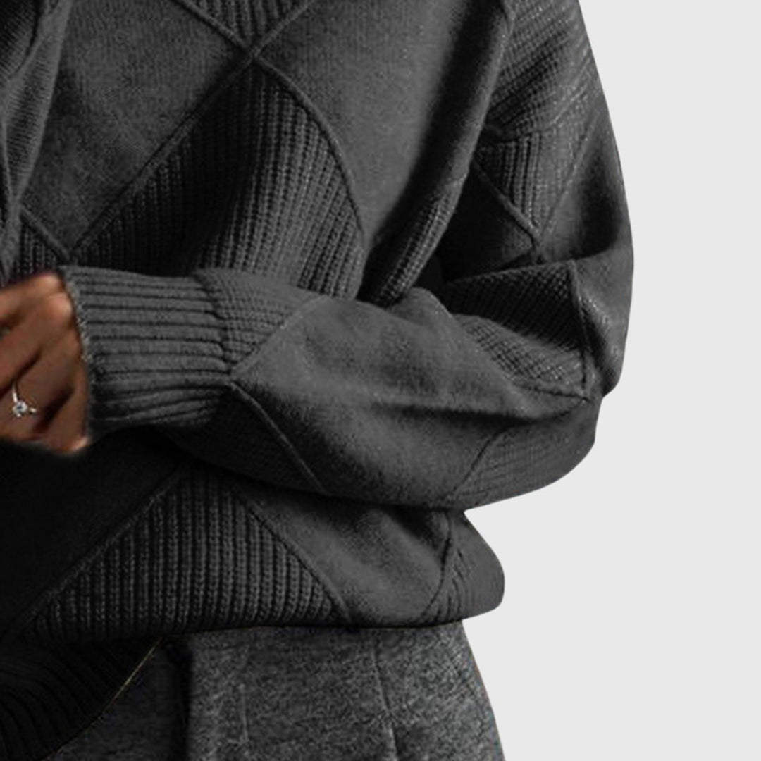 Faye | Turtleneck Knit Sweater