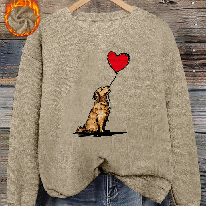 Poppy | Dog Heart Sweater