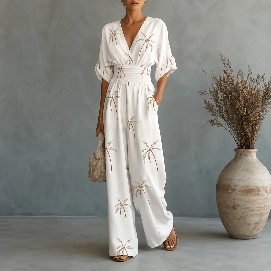 Camilla | Floral Wide-Leg Jumpsuit