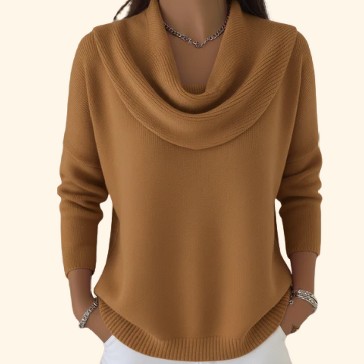 Lena | Cowl Neck Sweater