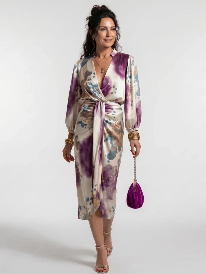 Bianca | Wrap Midi Dress