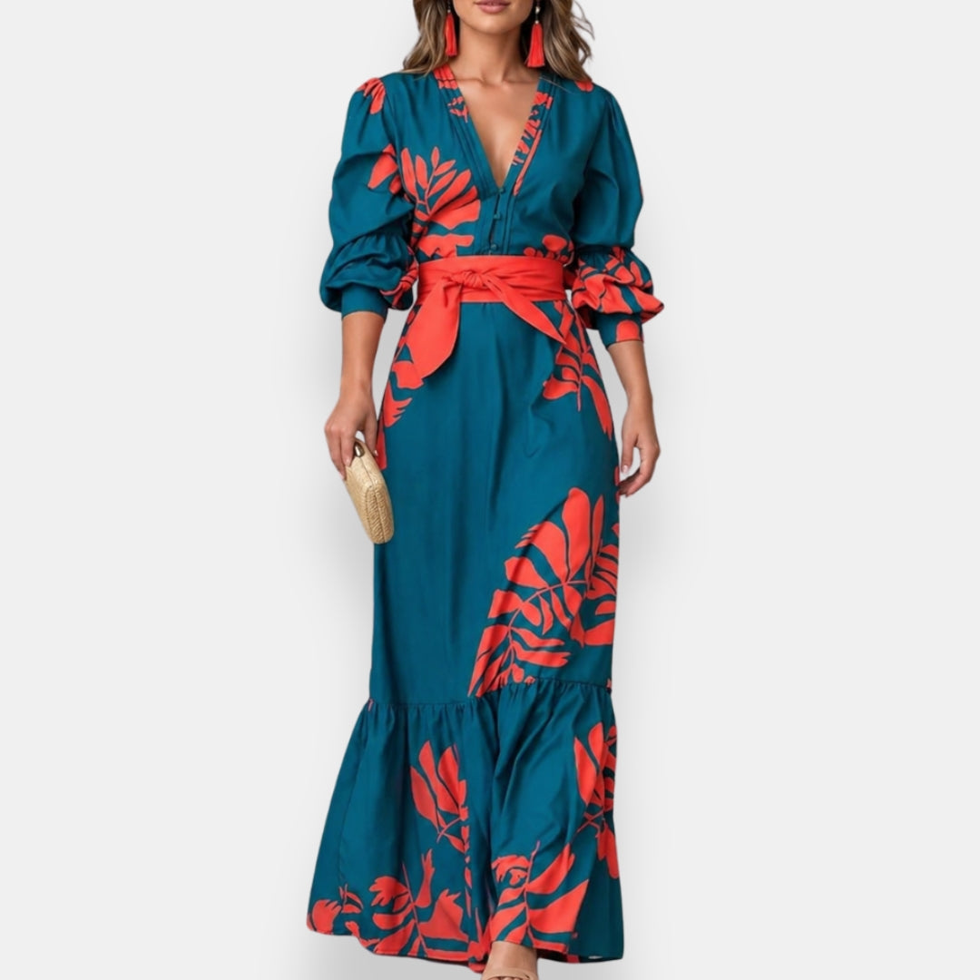 Savannah | Floral Maxi Dress
