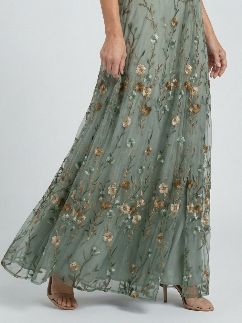 Viviana | Floral Wrap Maxi Dress