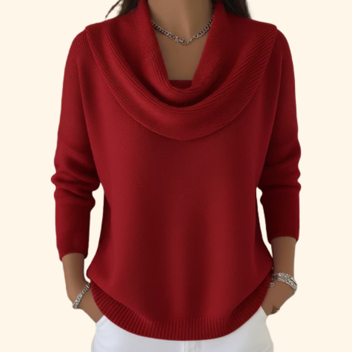 Lena | Cowl Neck Sweater