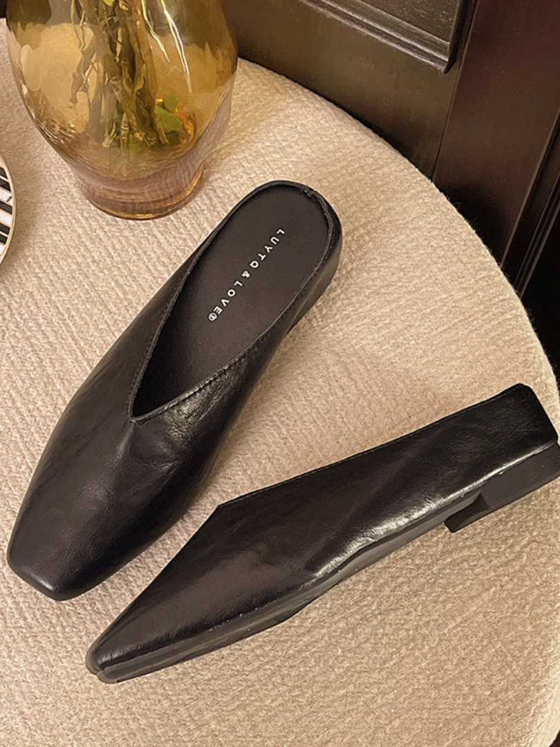 Nora | Slip-On Mule Loafers