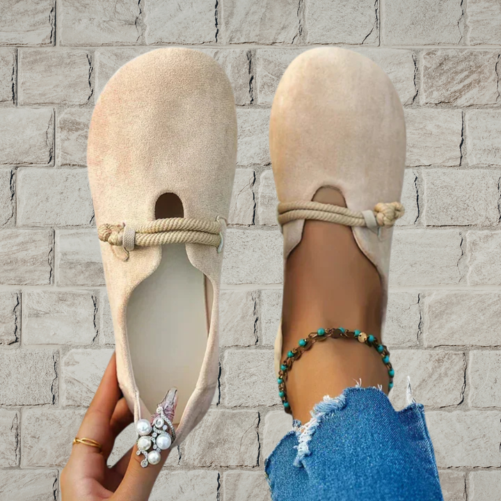 Nadira | Soft Rope Detail Loafers