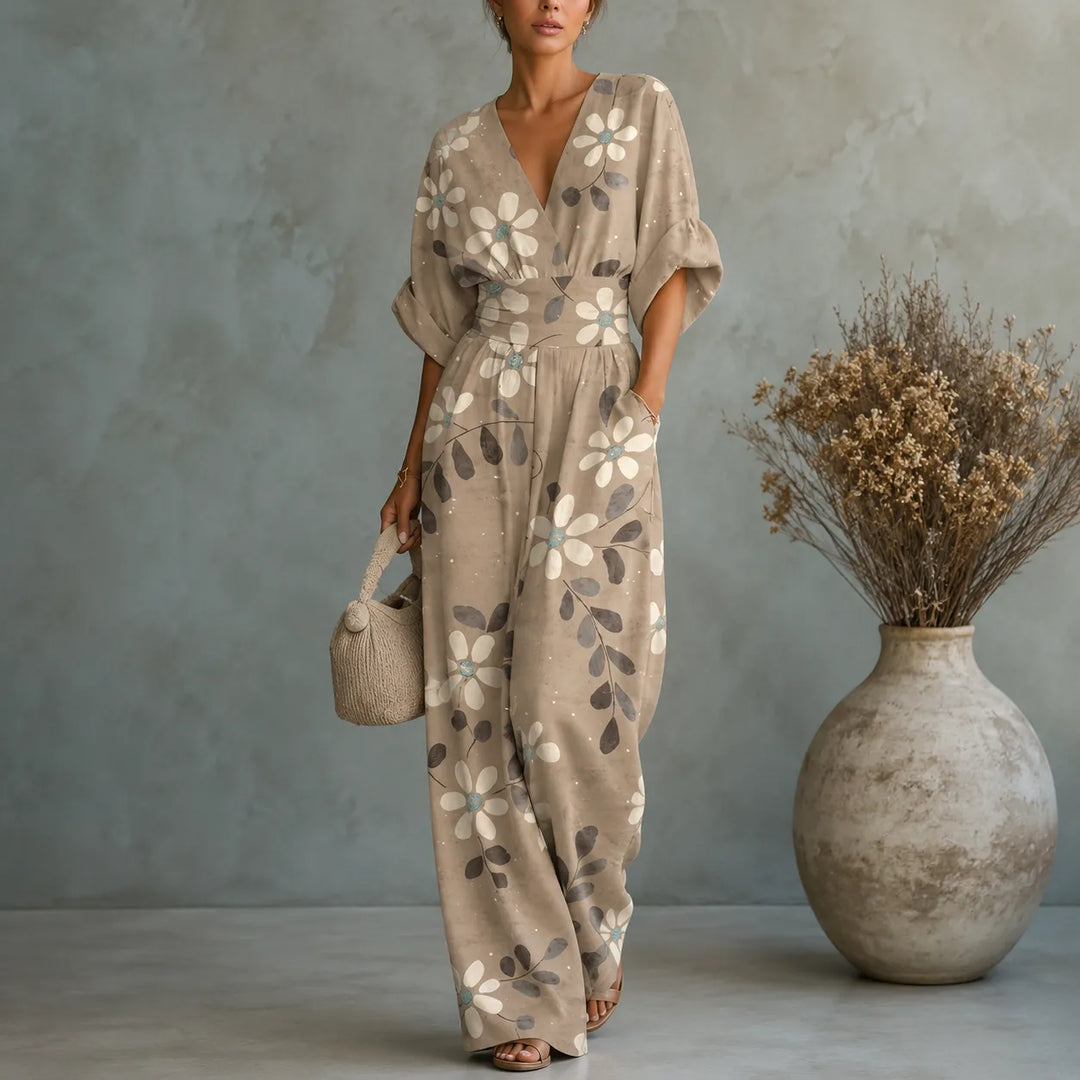 Camilla | Floral Wide-Leg Jumpsuit