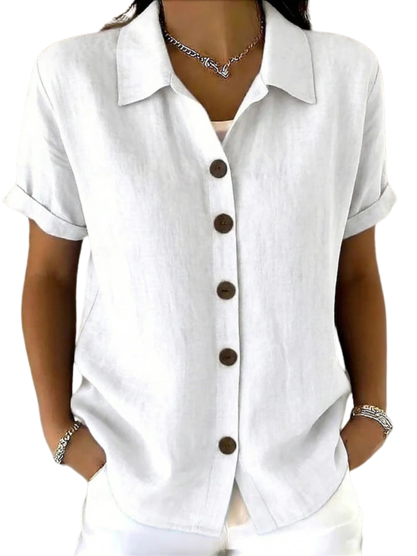 Lola | Button-Front Blouse