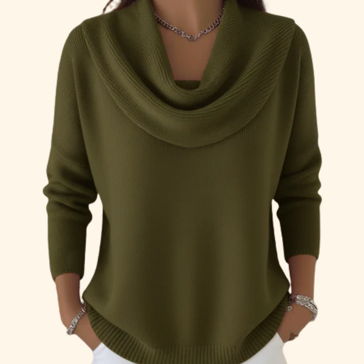 Lena | Cowl Neck Sweater