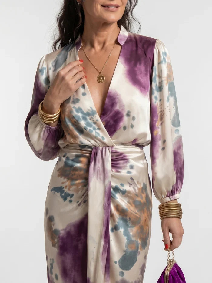 Bianca | Wrap Midi Dress