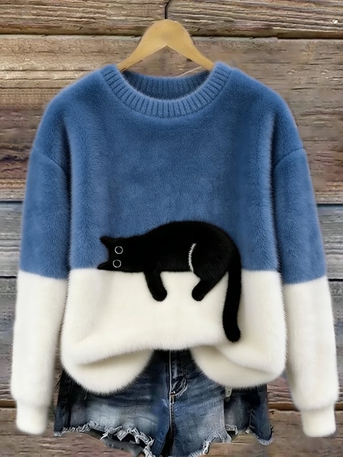 Clover | Cat Detail Sweater