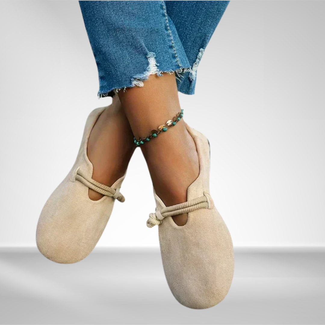 Nadira | Soft Rope Detail Loafers
