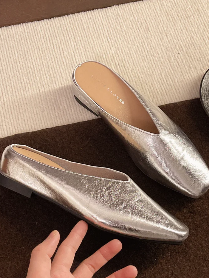 Nora | Slip-On Mule Loafers