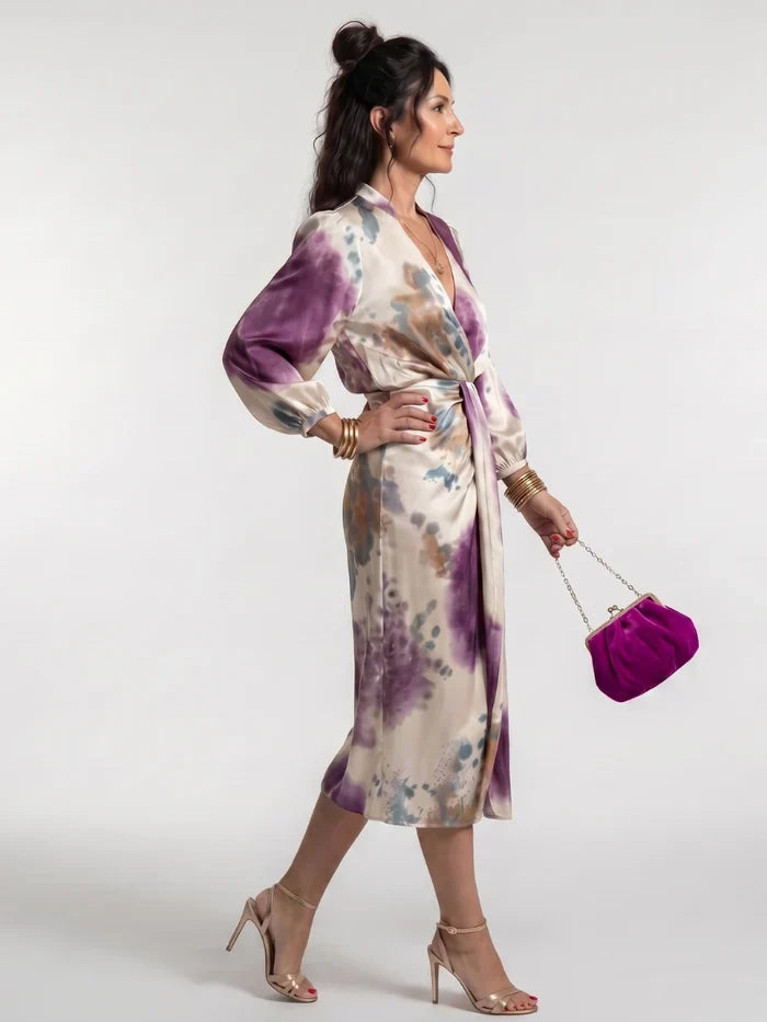 Bianca | Wrap Midi Dress