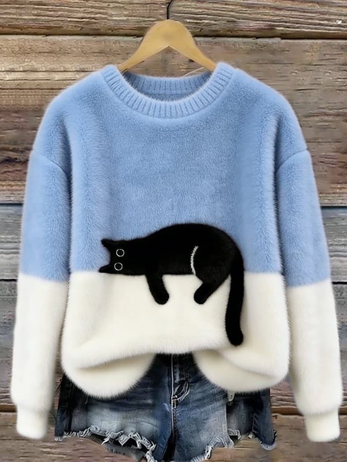 Clover | Cat Detail Sweater
