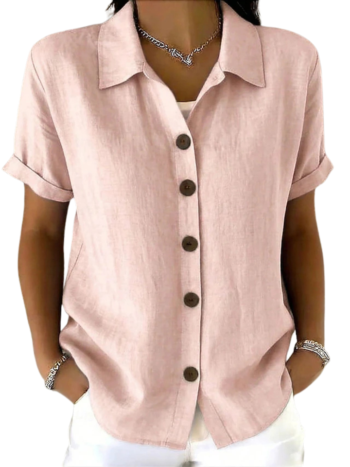 Lola | Button-Front Blouse