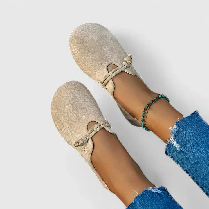 Nadira | Soft Rope Detail Loafers