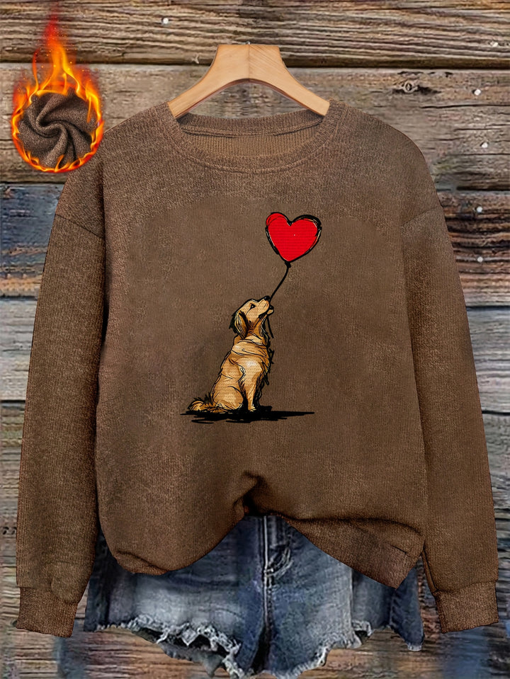 Poppy | Dog Heart Sweater