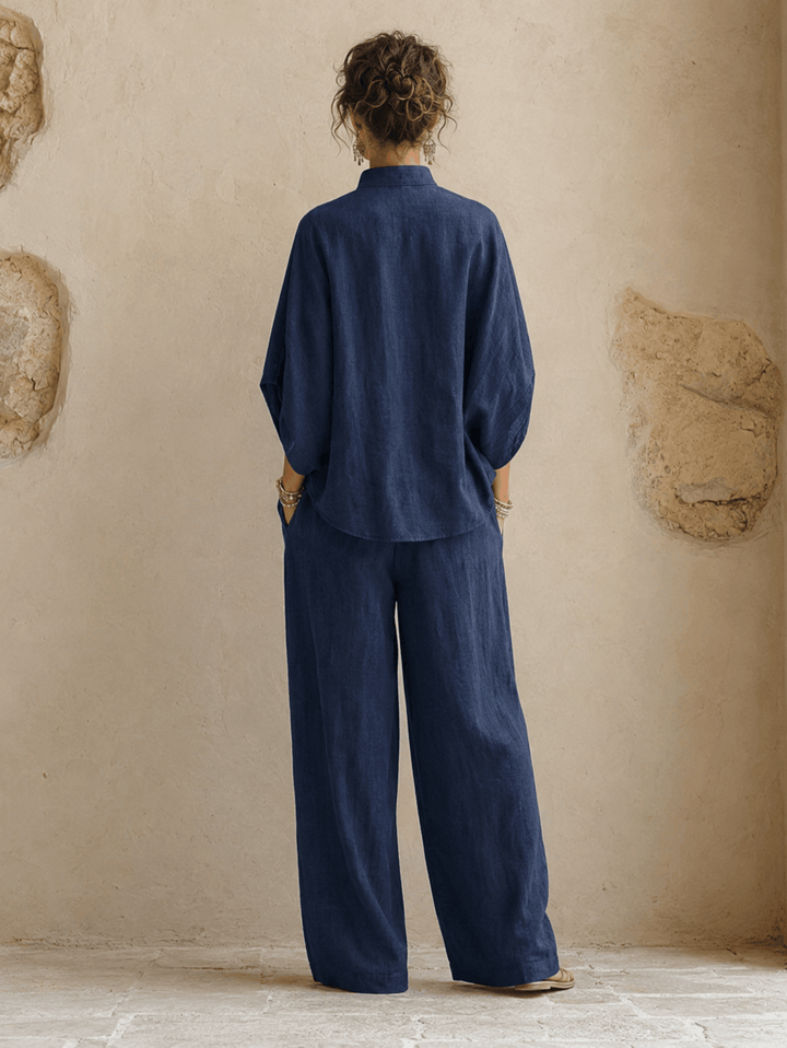 Cecilia | Relaxed Two-Piece Pant Set