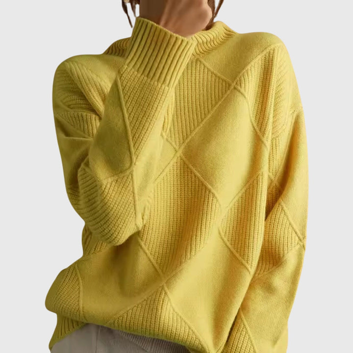 Faye | Turtleneck Knit Sweater
