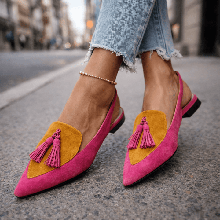 Cambria | Slingback Loafers