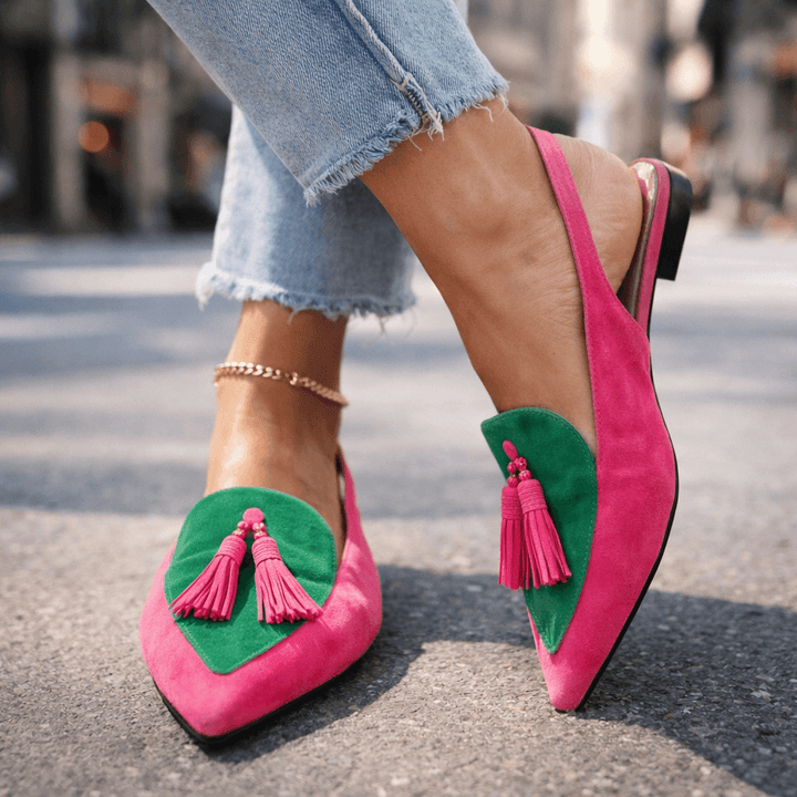 Cambria | Slingback Loafers