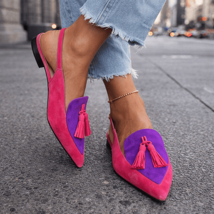 Cambria | Slingback Loafers