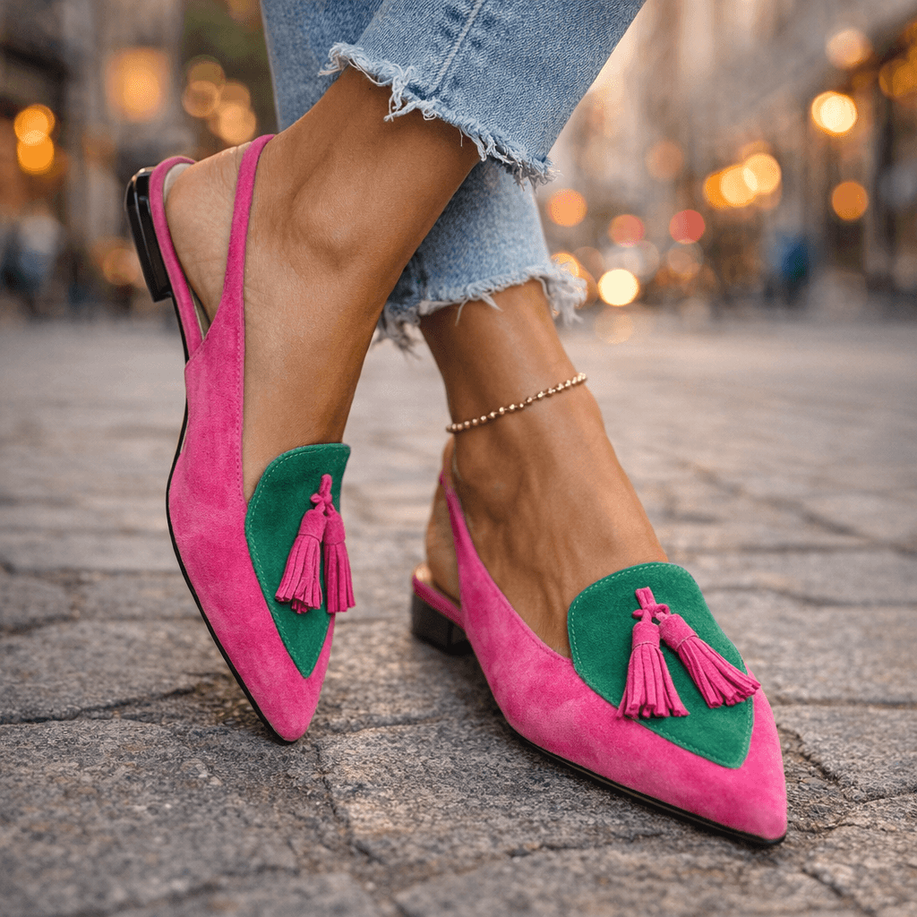 Cambria | Slingback Loafers