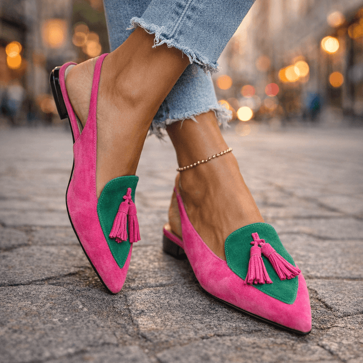 Cambria | Slingback Loafers