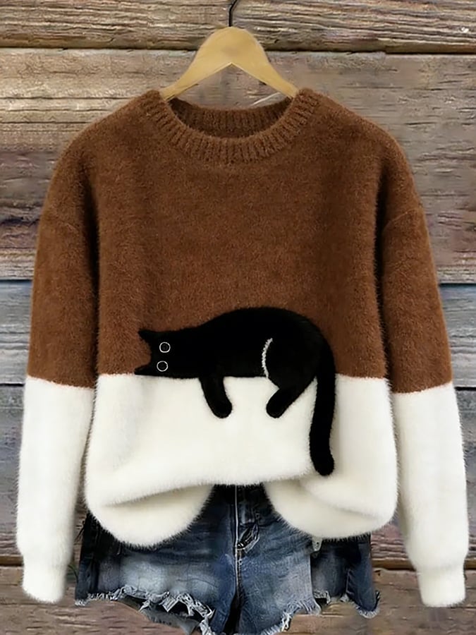 Clover | Cat Detail Sweater