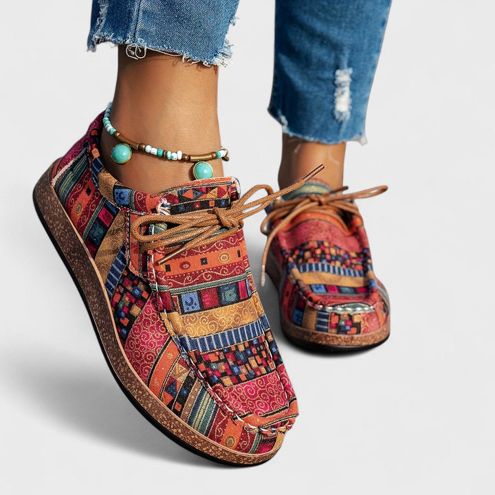Maribel | Patchwork Comfort Shoes