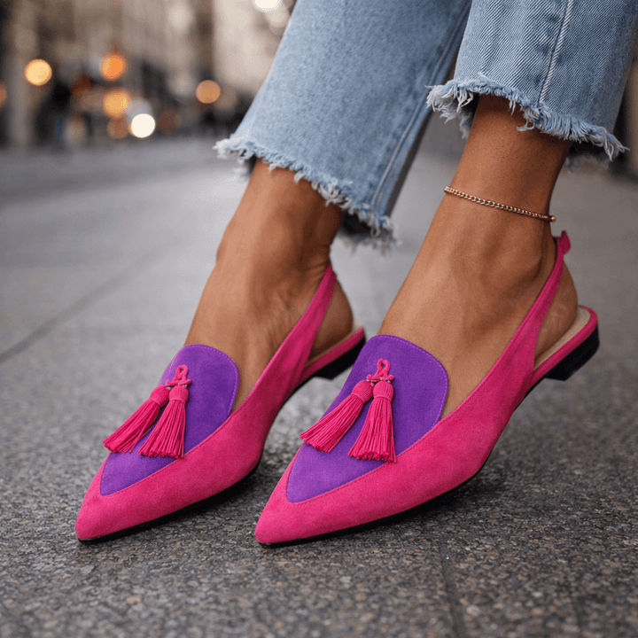 Cambria | Slingback Loafers