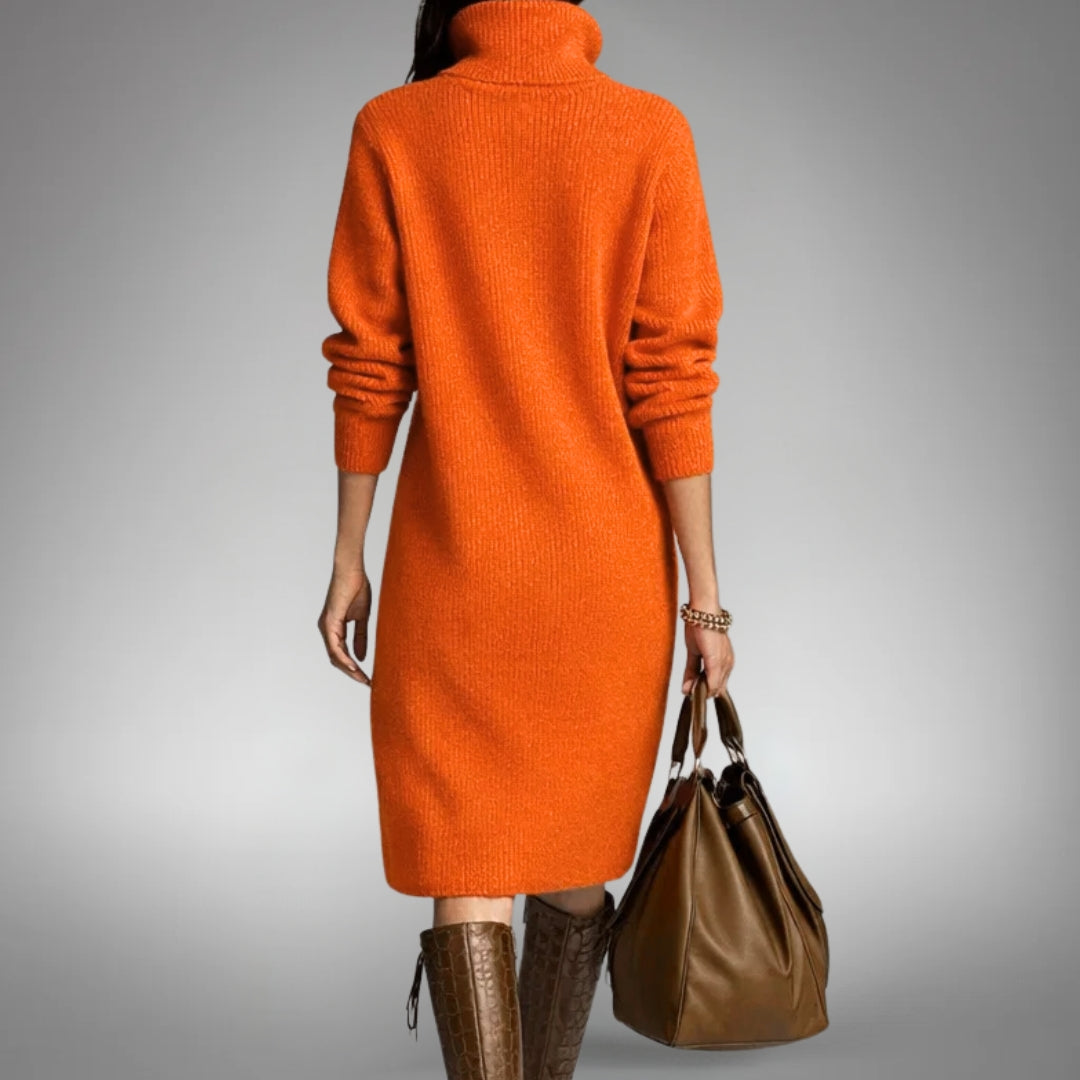 Olivia | Button Sweater Dress