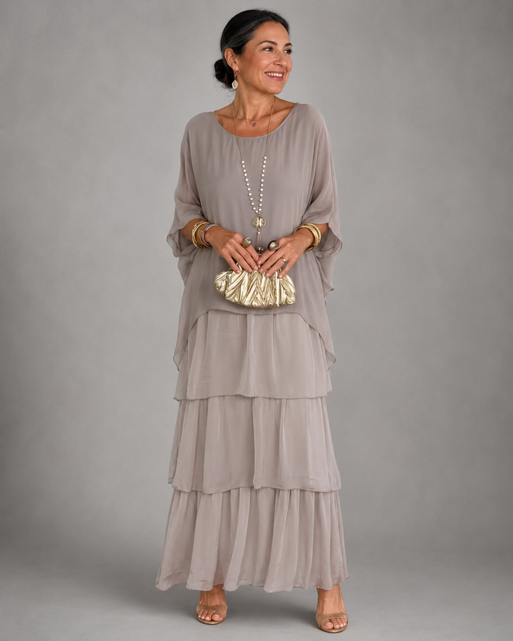 Juliette | Layered Maxi Dress