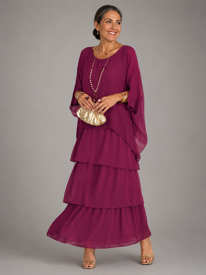Juliette | Layered Maxi Dress
