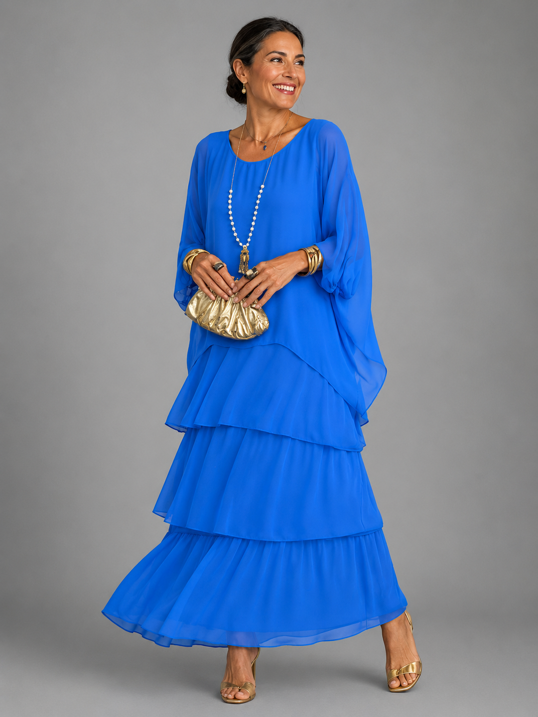 Juliette | Layered Maxi Dress