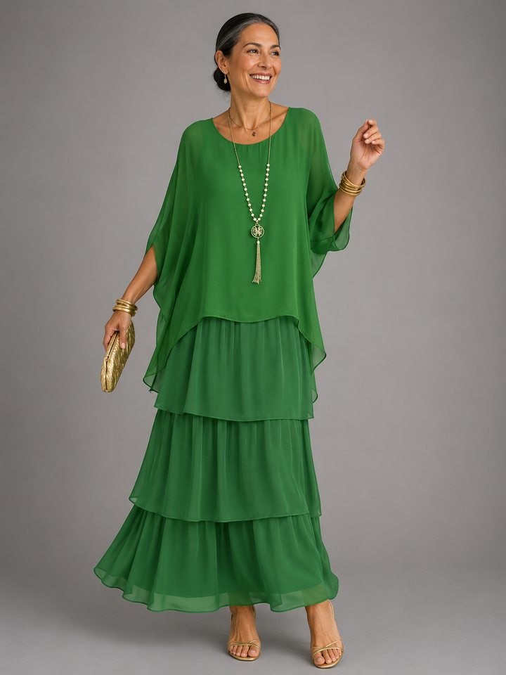 Juliette | Layered Maxi Dress
