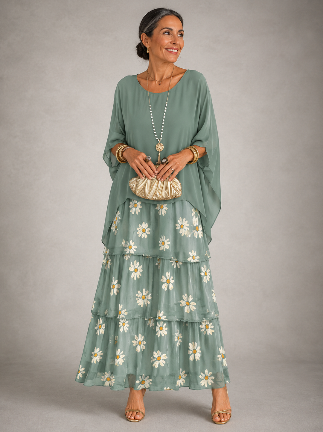 Juliette | Layered Maxi Dress