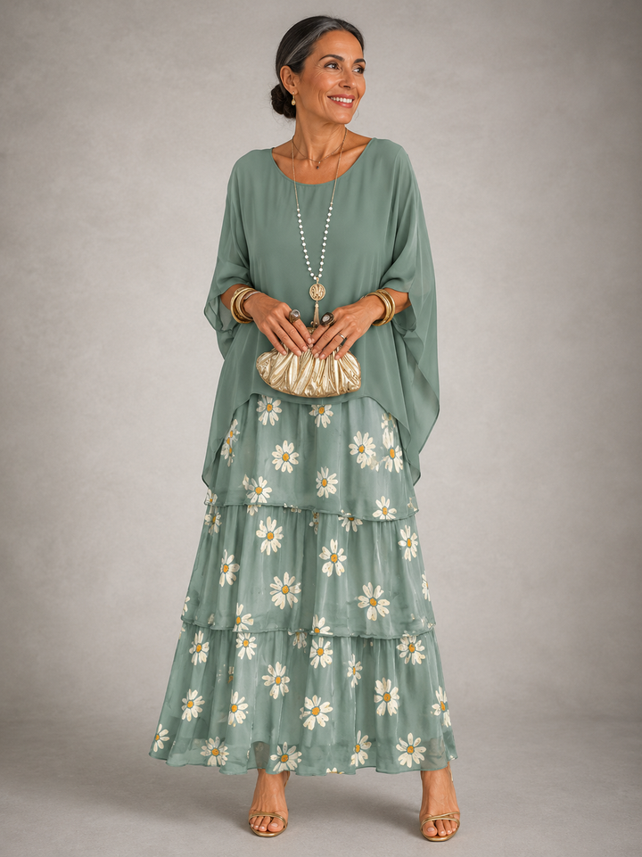 Juliette | Layered Maxi Dress