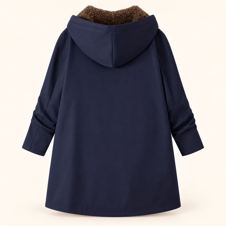 Loretta | Sherpa Lined Hooded Coat