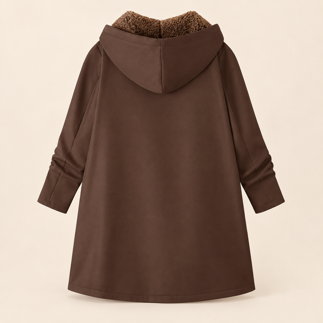 Loretta | Sherpa Lined Hooded Coat