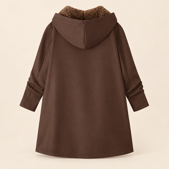 Loretta | Sherpa Lined Hooded Coat
