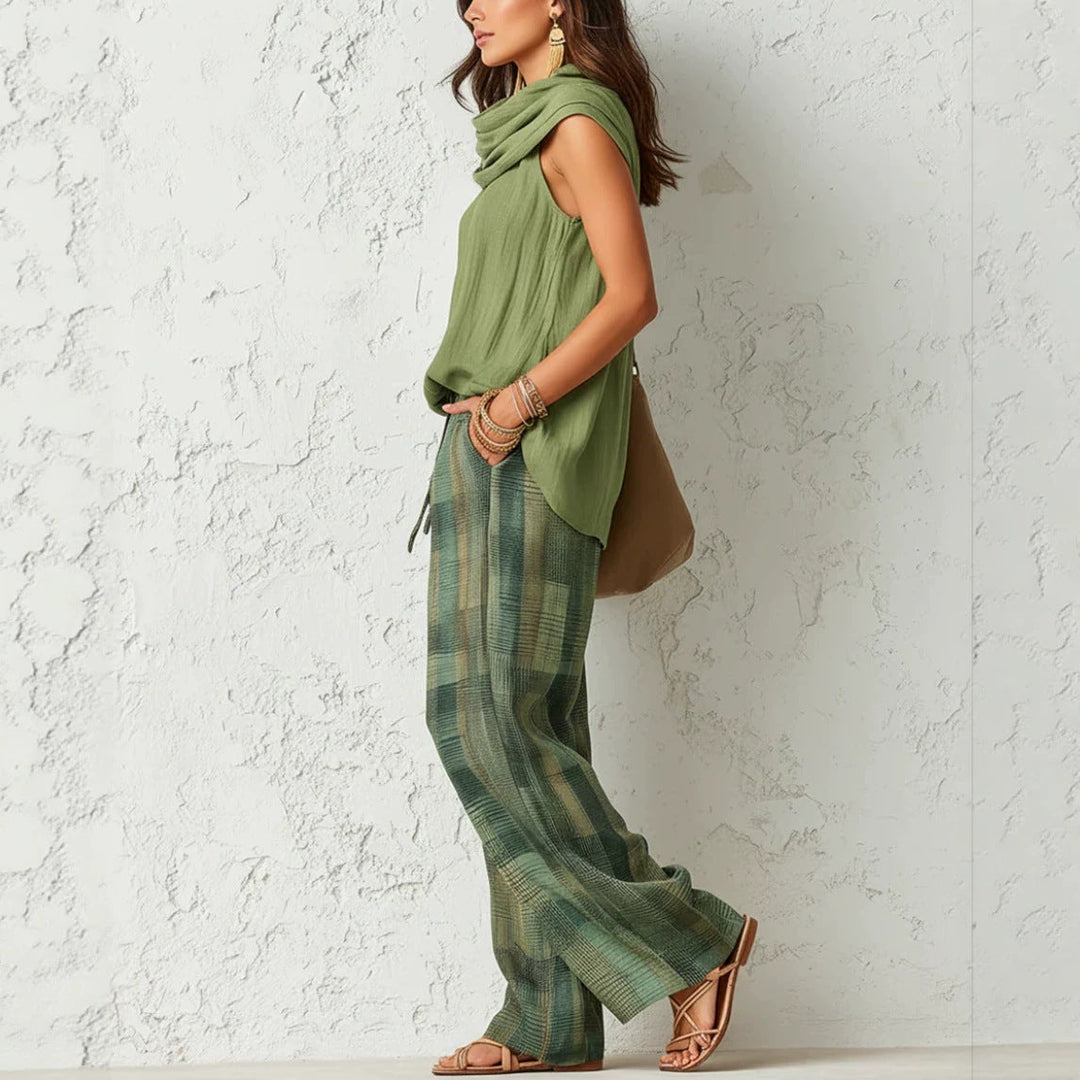 Isadora | Relaxed Two-Piece Pant Set