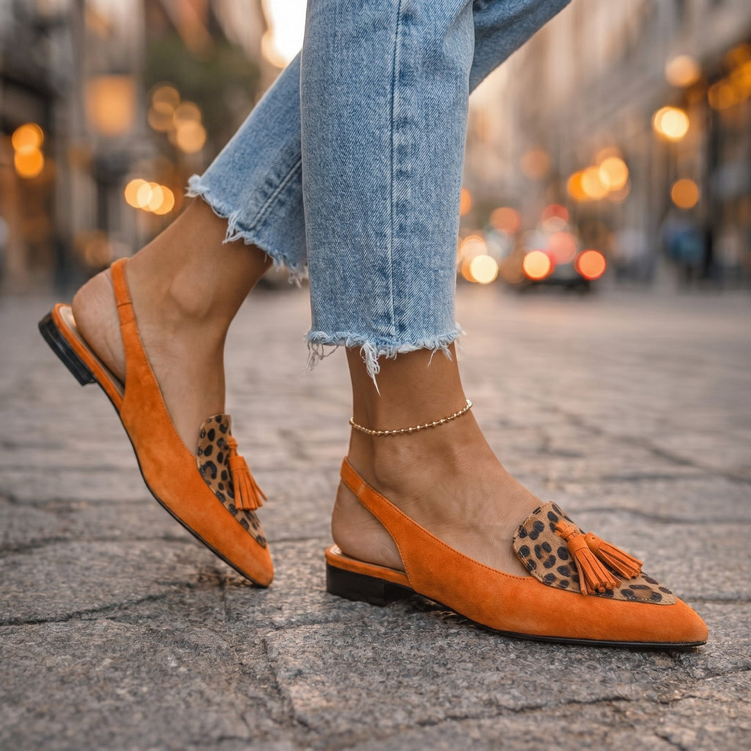 Cambria | Slingback Loafers