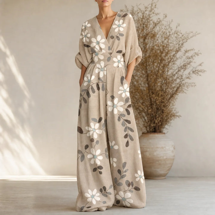 Camilla | Floral Wide-Leg Jumpsuit