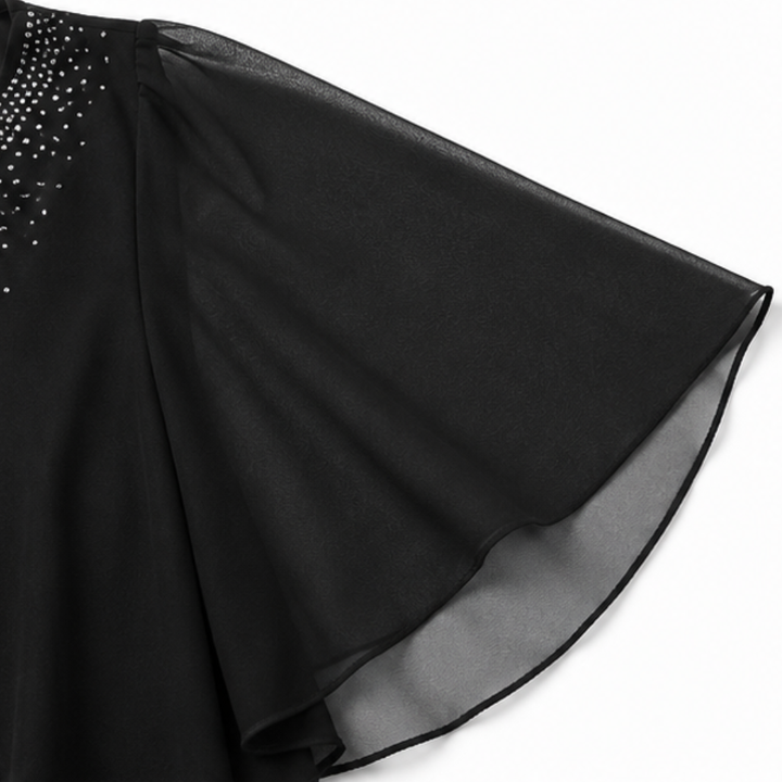 Celestine | Embellished Chiffon Overlay Dress