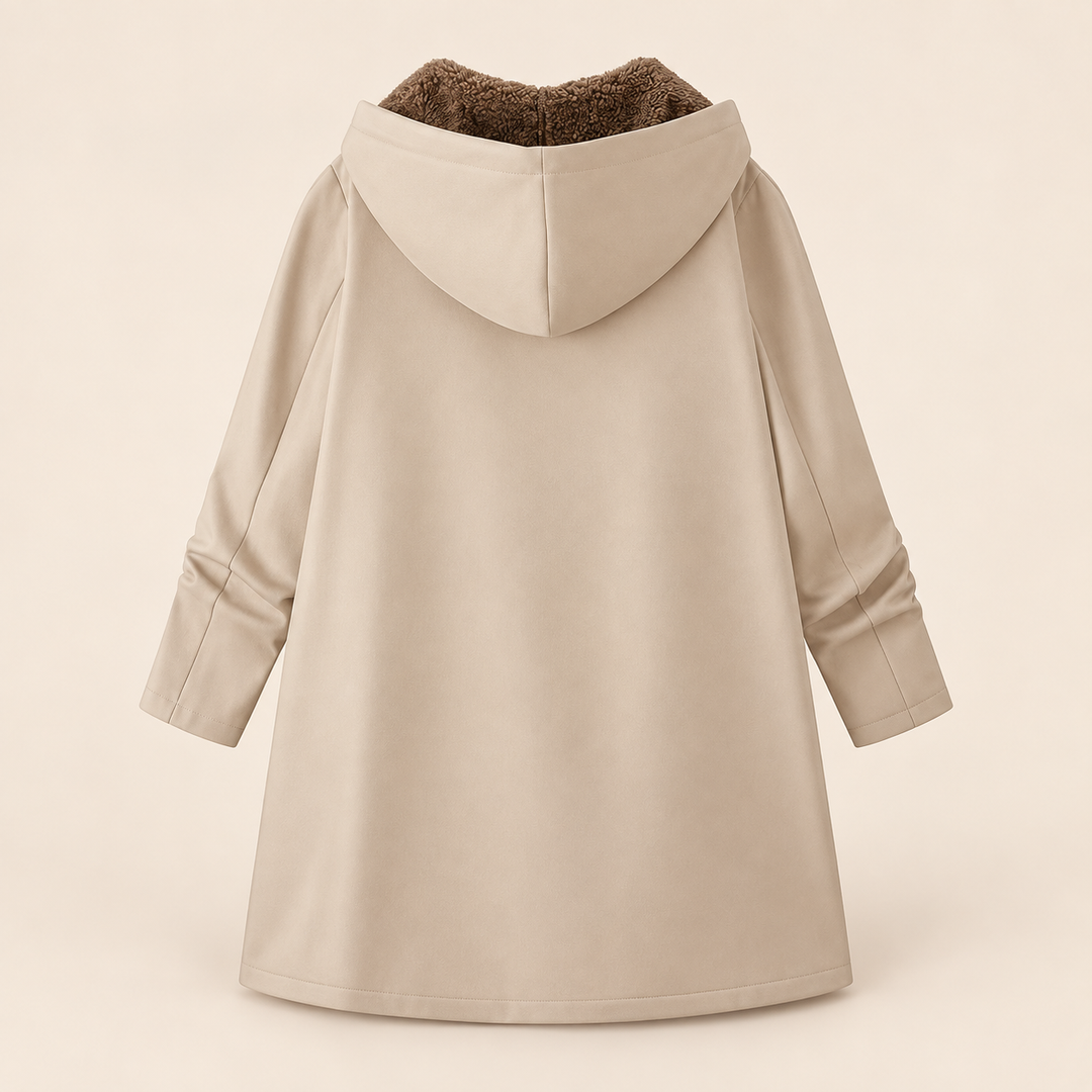 Loretta | Sherpa Lined Hooded Coat