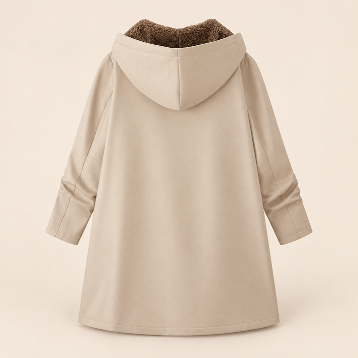 Loretta | Sherpa Lined Hooded Coat
